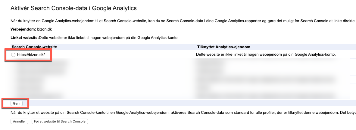 search console data i google analytics